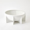 Global Views Nove Bowl - Matte White