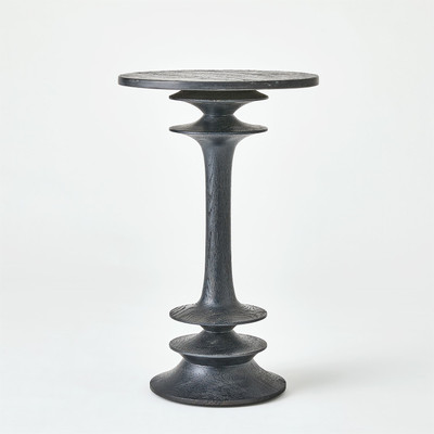 Global Views Oasis Side Table - Black - Lg