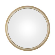 Global Views Oculus Mirror - Brass - Lg