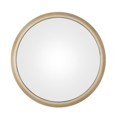 Global Views Oculus Mirror - Brass - Lg