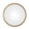 Global Views Oculus Mirror - Brass - Lg