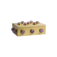 Global Views Pandora Amethyst Box - Sm