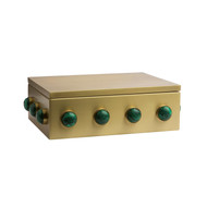 Global Views Pandora Malachite Box - Lg