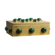 Global Views Pandora Malachite Box - Sm