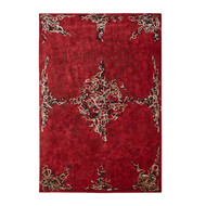 Global Views Parlor Rug - Deep Red - 9 x 12