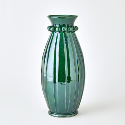 Global Views Pearl Vase - Emerald - Tall