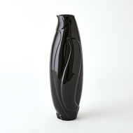 Global Views Penguin Vase - Black - Tall
