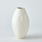 Global Views Penguin Vase - Matte White - Wide