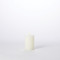 Global Views Pillar Candle - Unscented - 4 x 6