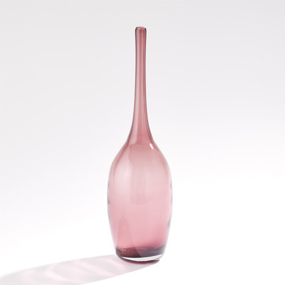 Global Views Pinnacle Bottle - Amethyst - Tall