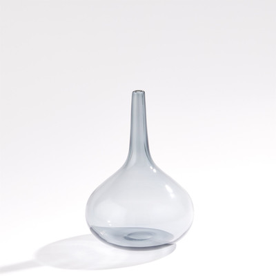 Global Views Pinnacle Bottle - Grey - Round