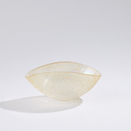 Global Views Pleated Bowl - Gold - Sm