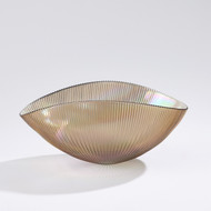 Global Views Pleated Bowl - Sandy - Med