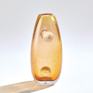 Global Views Pom Pom Vase - Amber