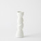 Global Views Pradier Candle Holder - White - Lg