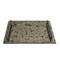 Global Views Pyrite Tray w - Bronze Handles