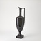 Global Views Quiet Curve Urn - Black - Lg