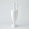 Global Views Quiet Curve Urn - White - Lg