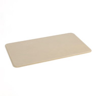Global Views Radius Edge Leather Desk Blotter - Beige