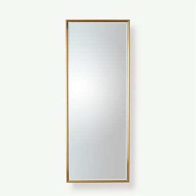 Global Views Reeves Floor Mirror - Brass