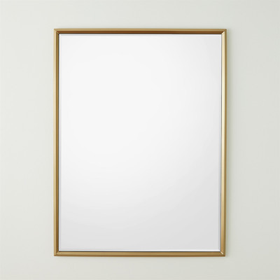 Global Views Reeves Mirror - Brass - Lg