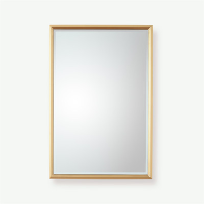 Global Views Reeves Mirror - Brass - Sm
