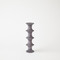 Global Views Ridge Alabaster Candlestick - Grey - Lg