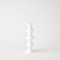Global Views Ridge Alabaster Candlestick - White - Lg