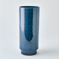 Global Views Rolo Vase - Dark Blue - Lg