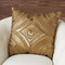 Global Views Roman Beaded Pillow - Gold