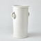 Global Views Rope Handle Vessel - Matte White