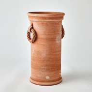 Global Views Rope Handle Vessel - Terracotta