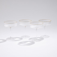Global Views S - 4 Winston Coupe Glasses