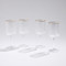 Global Views S - 4 Winston White Wine Glasses