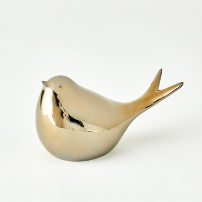 Global Views Sated Bird - Metallic Bronze