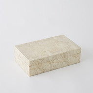Global Views Searchlight Box - Ivory - Med