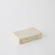 Global Views Searchlight Box - Ivory - Sm