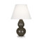 Small Double Gourd Table Lamp - Brown Tea