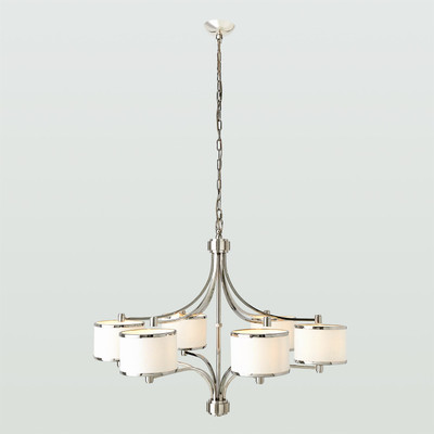 Global Views Sids Chandelier - Nickel