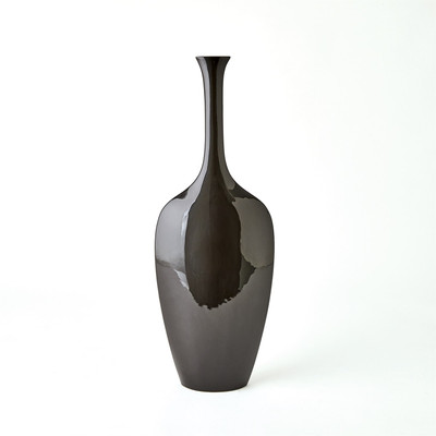 Global Views Silhouette Vase - Black - Slim