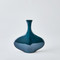 Global Views Silhouette Vase - Reactive Blue - Wide