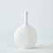 Global Views Silhouette Vase - White - Round