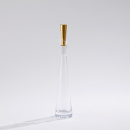 Global Views Slant Decanter - Gold - Med