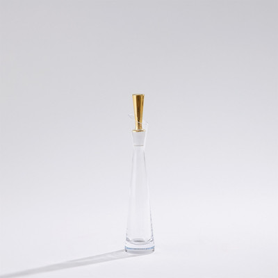 Global Views Slant Decanter - Gold - Sm