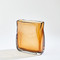 Global Views Soft Rectangle Vase - Dark Amber