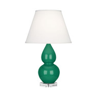Small Double Gourd Table Lamp - Eggplant