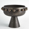Global Views Spheres Collection Footed Bowl - Bronze