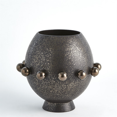 Global Views Spheres Collection Vase - Bronze