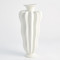 Global Views Spicchi Line Vase - Matte White
