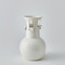 Global Views Spiral Handle Vase - Matte White - Sm